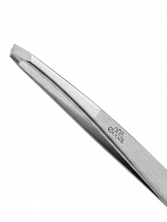Ellis Пинцет косметический EC RP 011, скошенный край, 9 см