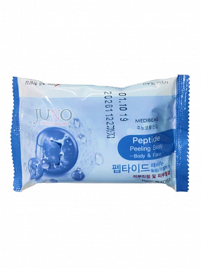 MEDIBEAU Косметическое пилинг-мыло для лица и тела с пептидами / Peptide Peeling Soap, 150 г