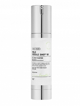 VT Cosmetics Мягкая бустер-сыворотка с микроиглами для гладкой и сияющей кожи / Midl Reedle Shot 50, 50 мл